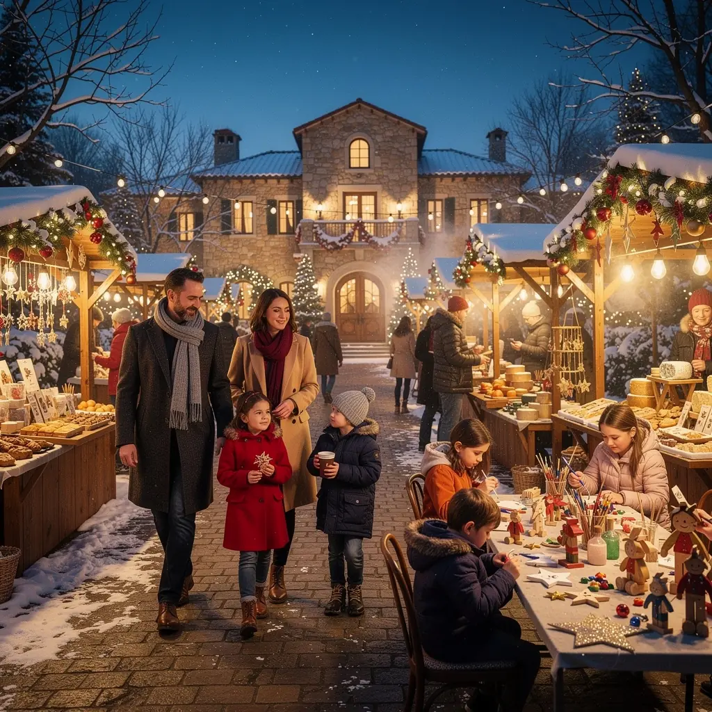 Gemütlicher Außenbereich mit Lounge-Möbeln am Wasser