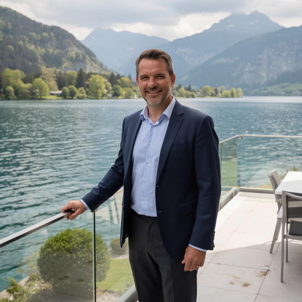 Hochwertige Küche mit Edelstahlgeräten und Kochinsel